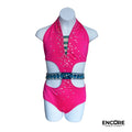 Hot Pink Sparkle Set  leotard
