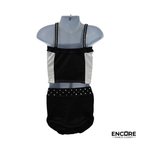 Bow Noir  two piece