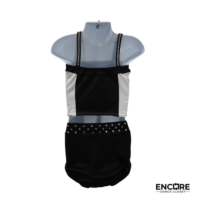 Bow Noir  two piece