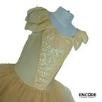 Champagne Flutter  dress