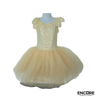 Champagne Flutter  dress