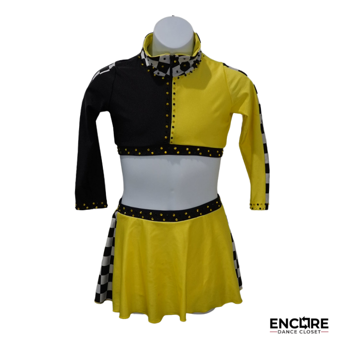Checkered Charm  two piece
