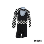 Checkered Flag Dash  unitard