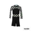 Checkered Flag Dash  unitard