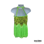 Citrus Fringe  biketard