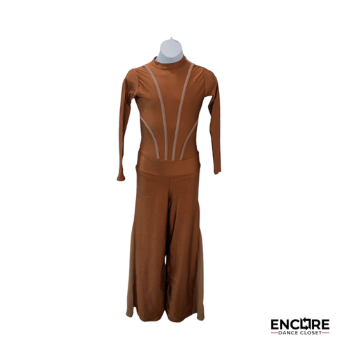 Copper Silhouette  unitard