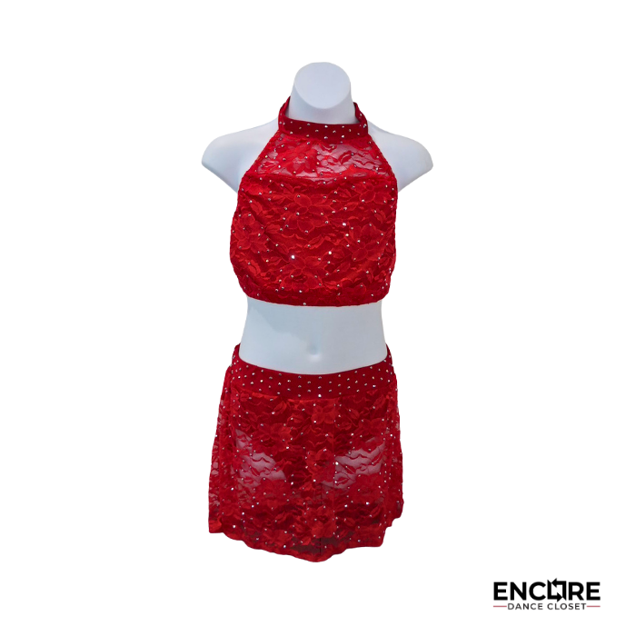 Crimson Lace  two piece