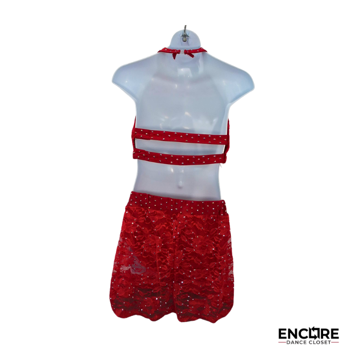 Crimson Lace  two piece