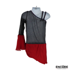 Crimson Bloom  leotard