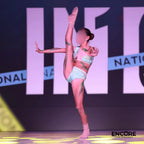 Geometric Seafoam Lyrical Costume  two piece