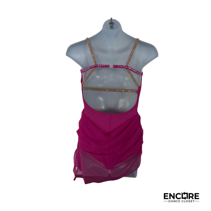Fuchsia Sunburst  leotard