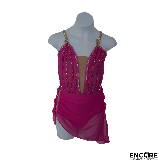 Fuchsia Sunburst  leotard