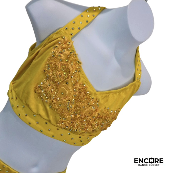 Golden Bloom  two piece
