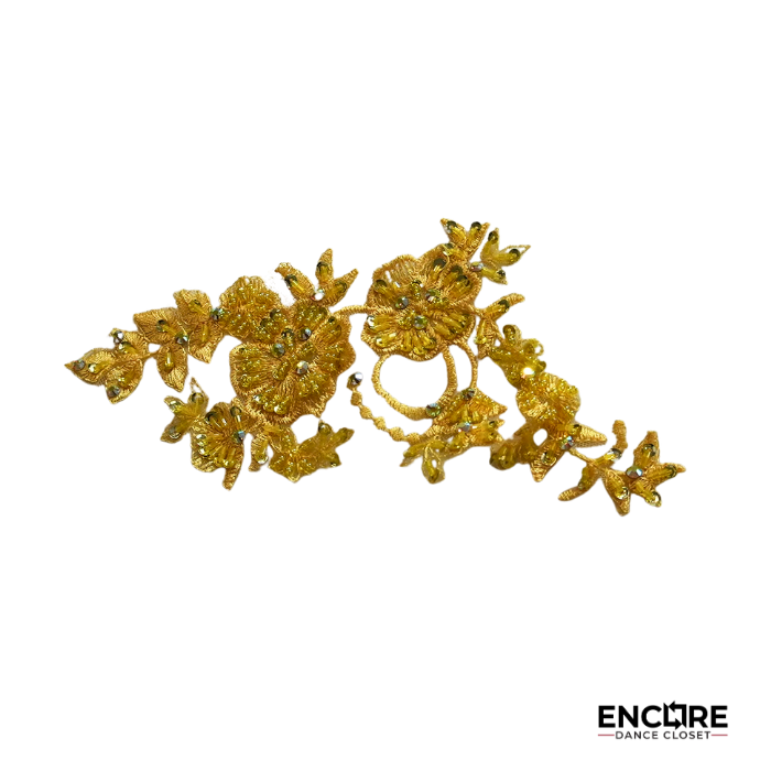 Golden Bloom  two piece