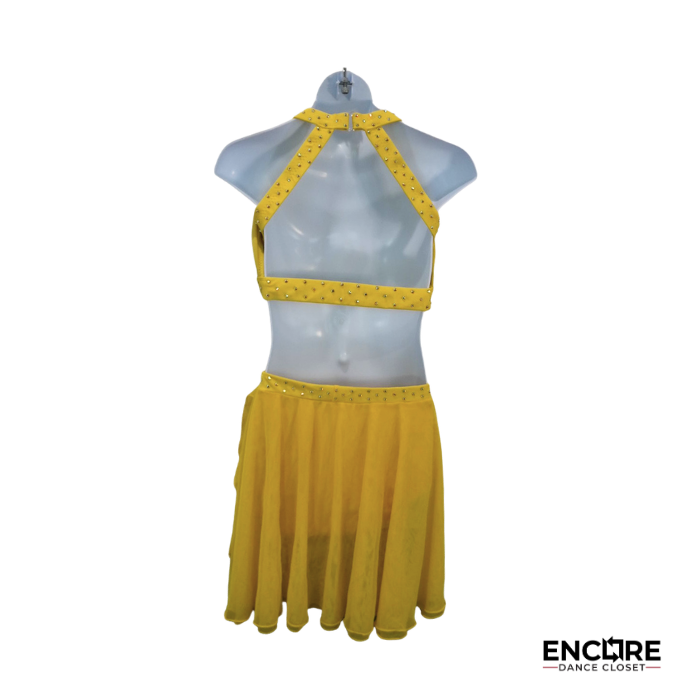 Golden Bloom  two piece