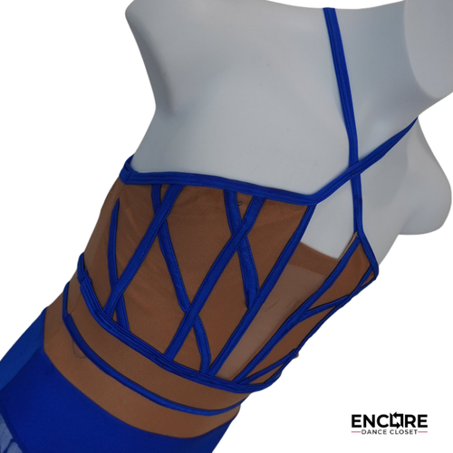 Indigo Lace  biketard