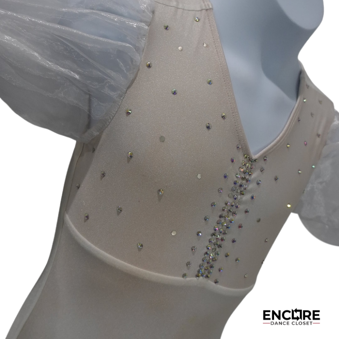 Ivory Bloom  leotard