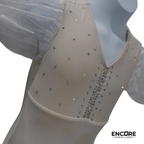 Ivory Bloom  leotard