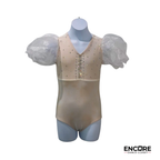 Ivory Bloom  leotard