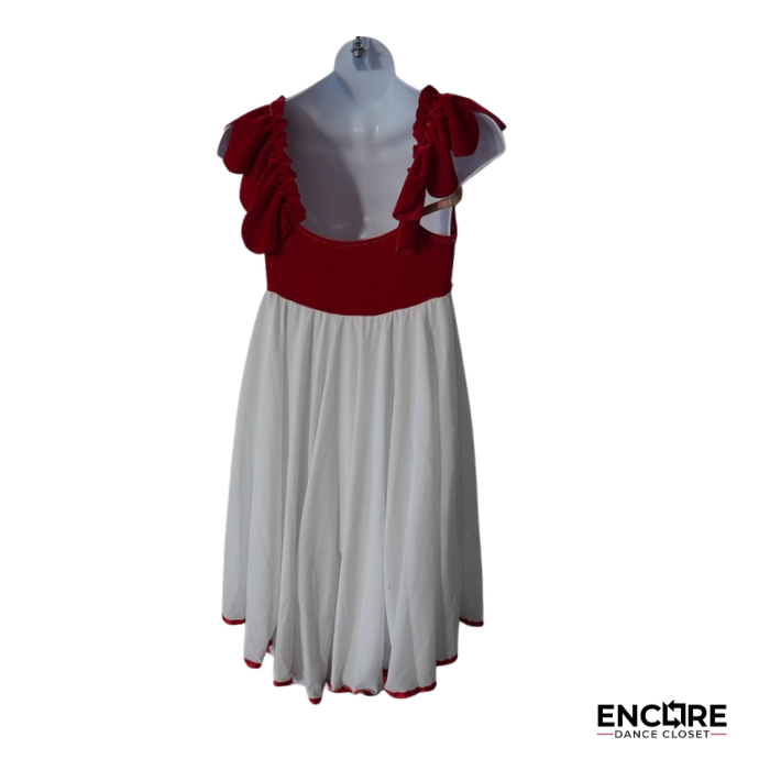 Ivory Rosette  dress