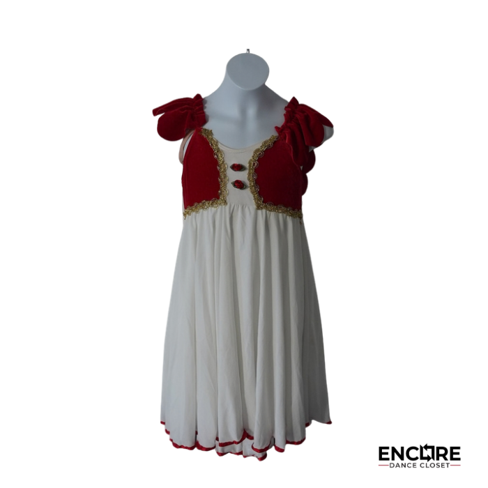 Ivory Rosette  dress