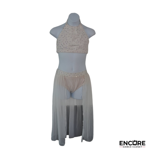 Ivory Veil  two piece