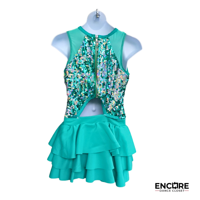 Jade Shimmer  dress