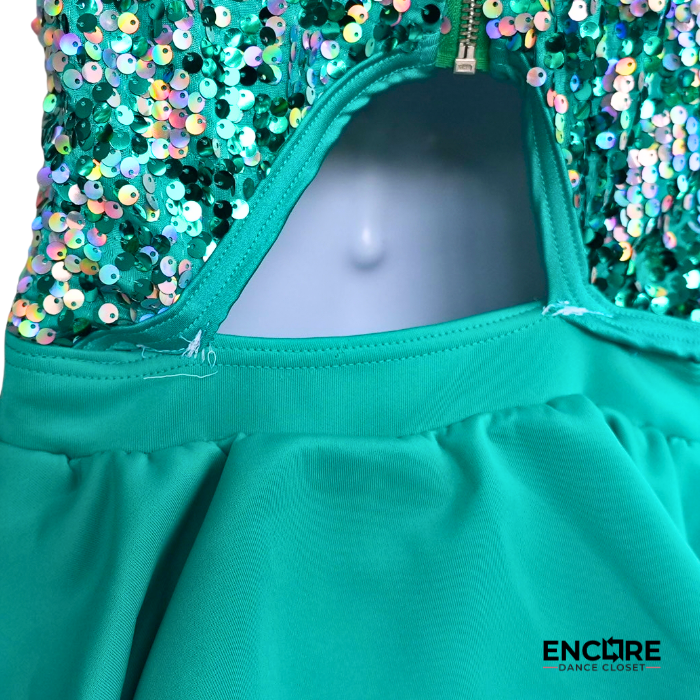 Jade Shimmer  dress