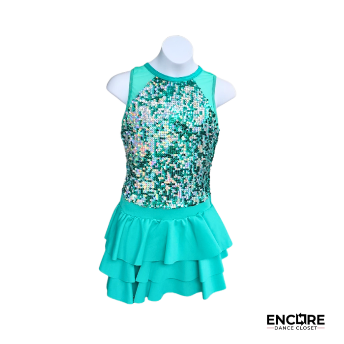 Jade Shimmer  dress