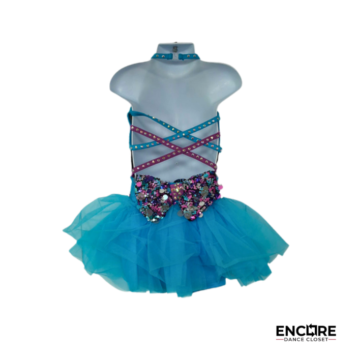 Jeweled Lagoon  dress