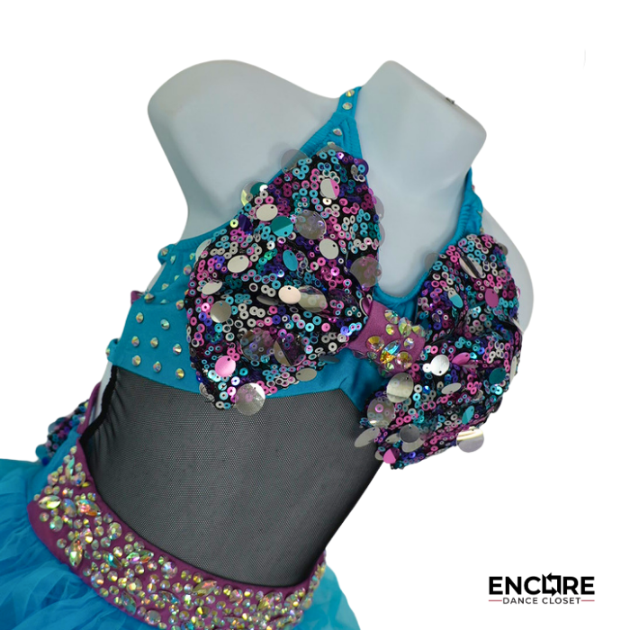 Jeweled Lagoon  dress