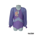 Lavender Bloom Sleeve  leotard