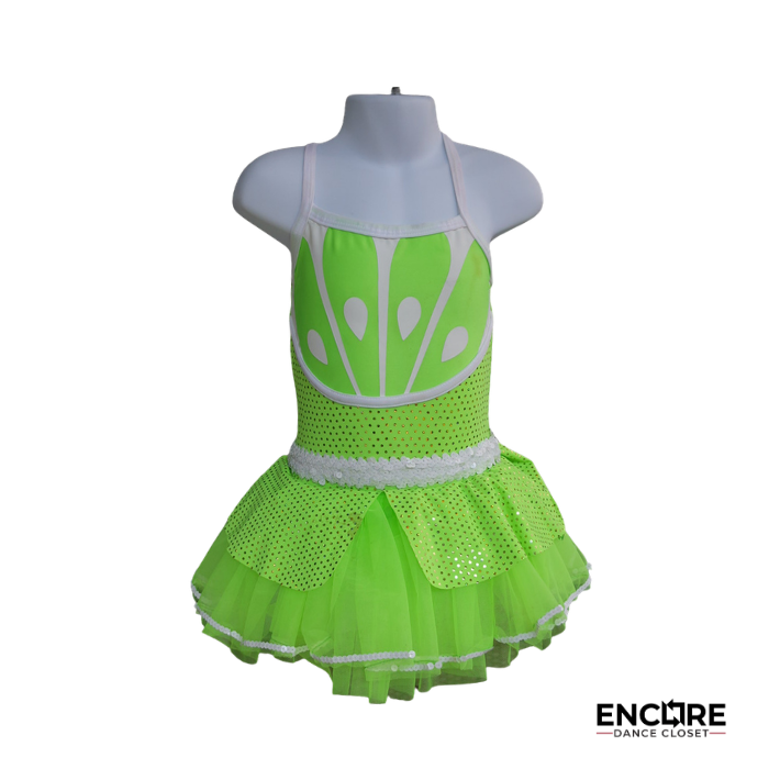 Lime Petal  dress