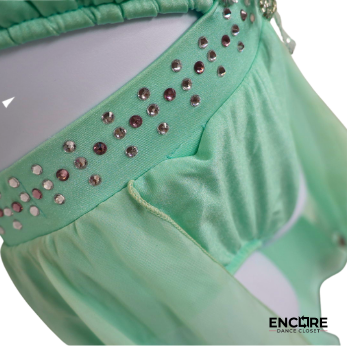 Mint Cascade  leotard