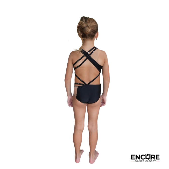 Onyx Wrap  leotard