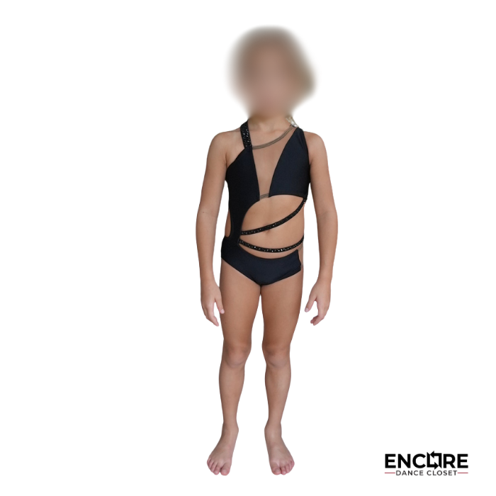 Onyx Wrap  leotard