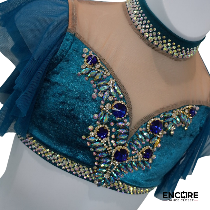 Peacock Jewel  two piece