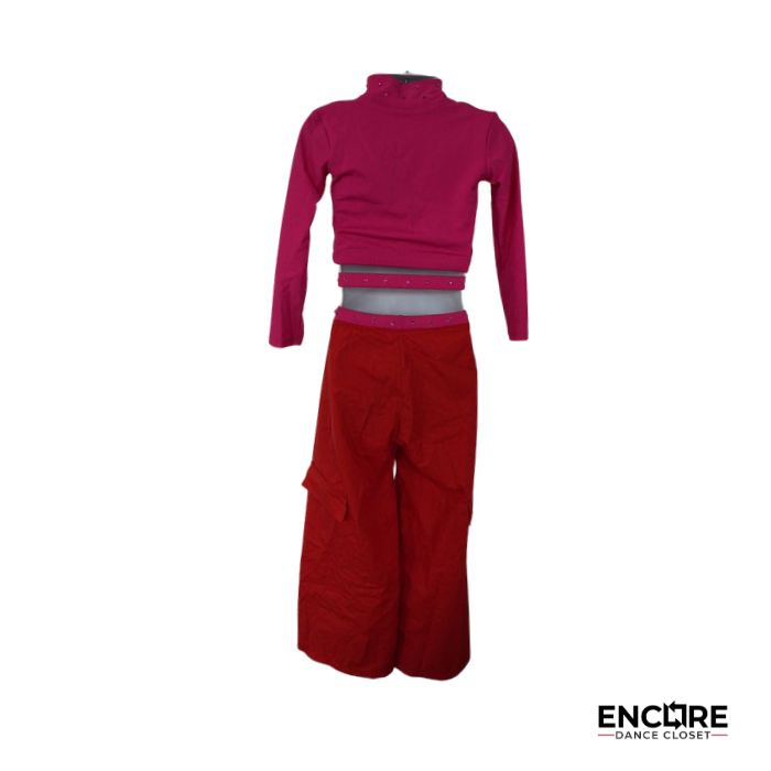 Pink & Red Pulse  two piece