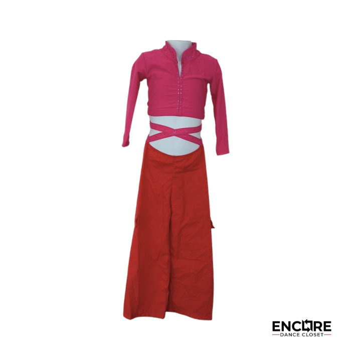 Pink & Red Pulse  two piece