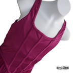 Fuchsia Flame  dress
