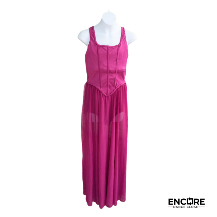 Fuchsia Flame  dress