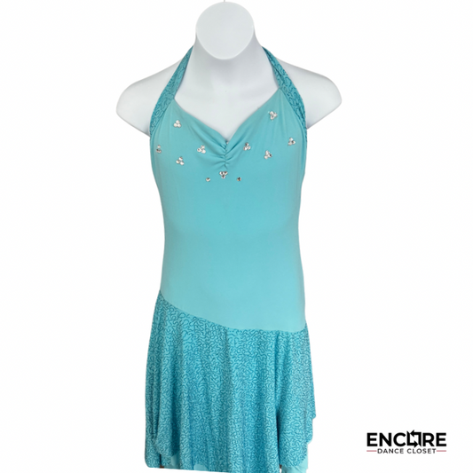 Aqua Glow Dress