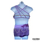 Lavender Fringe Fantasy  two piece