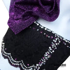 Purple Glam Halter Set  two piece