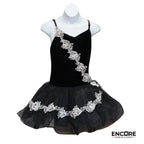 Midnight Bloom Ballet Tutu  dress