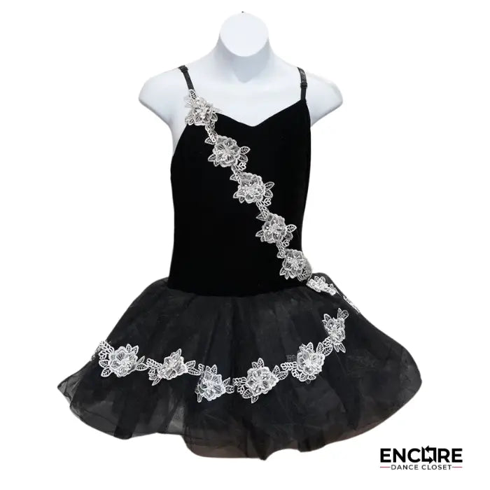 Midnight Bloom Ballet Tutu  dress