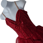 Ruby Sparkle  dress