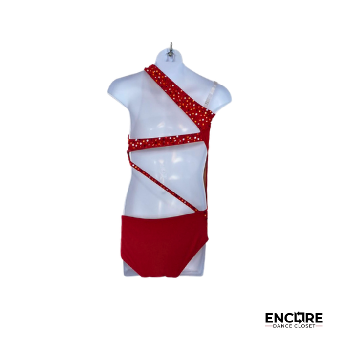 Scarlet Cutaway  leotard