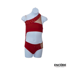Scarlet Cutaway  leotard