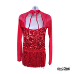 Scarlet Fringe Too  dress